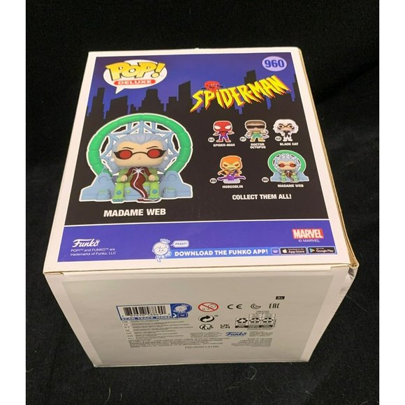 FUNKO POP #960 MADAME WEB SPIDER-MAN ANIMATED SERIES TARGET EXCLUSIVE BRAND NEW - Picture 3 of 10